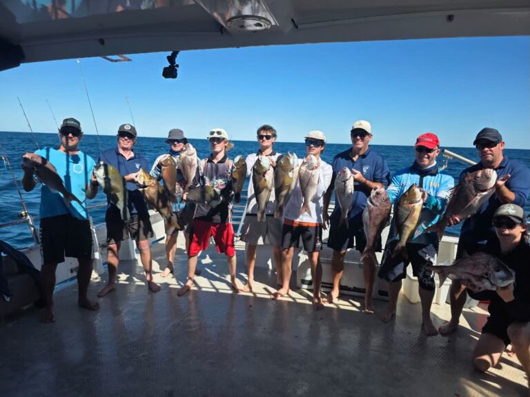 Fishing group shot